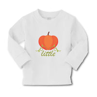 Baby Clothes Little Orange Pumpkin with Stem and Leaf Boy & Girl Clothes Cotton - Cute Rascals