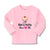 Baby Clothes Mimi & Poppop Love Me Baby Sitting with Eyes Closed and Pink Heart - Cute Rascals