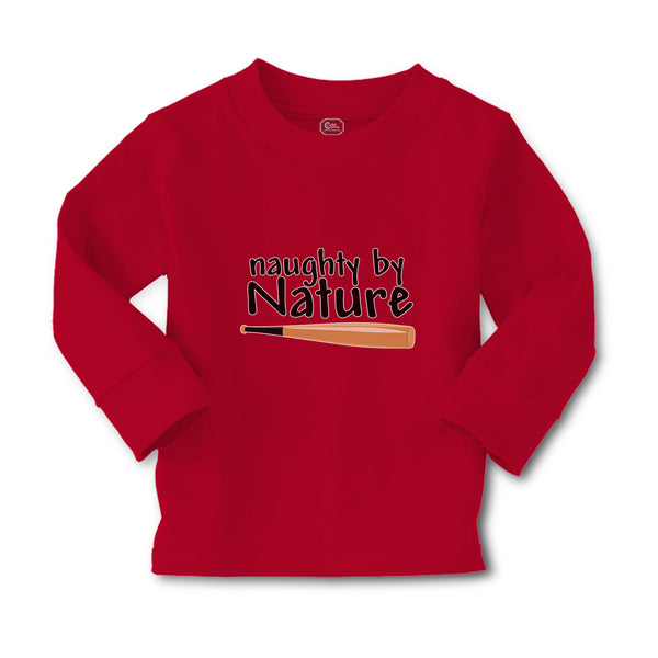 Baby Clothes Naughty by Nature Baseball Sport Bat Boy & Girl Clothes Cotton - Cute Rascals