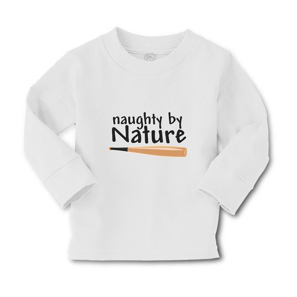 Baby Clothes Naughty by Nature Baseball Sport Bat Boy & Girl Clothes Cotton - Cute Rascals