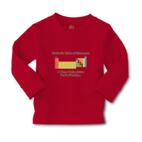 Baby Clothes Periodic Table of Elements I Wear Thia Shirt Periodically Cotton - Cute Rascals