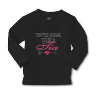 Baby Clothes You'Re Going to Be A Tia Along with Bow and Arrow Heart Symbol - Cute Rascals