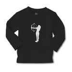 Baby Clothes An Silhouette Woman Hunter with Bow and Arrow Boy & Girl Clothes - Cute Rascals