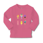 Baby Clothes Various Frozen Icecream Flavor Summer and Sweet Menu Concept Cotton - Cute Rascals
