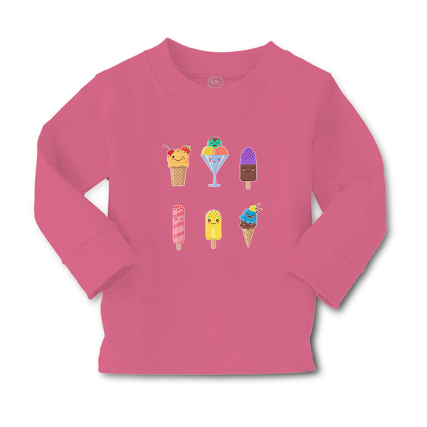 Baby Clothes Various Frozen Icecream Flavor Summer and Sweet Menu Concept Cotton - Cute Rascals