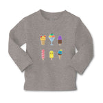 Baby Clothes Various Frozen Icecream Flavor Summer and Sweet Menu Concept Cotton - Cute Rascals