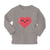 Baby Clothes Love Heart with Face Boy & Girl Clothes Cotton - Cute Rascals