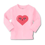 Baby Clothes Love Heart with Face Boy & Girl Clothes Cotton - Cute Rascals