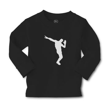 Baby Clothes Silhouette Floss Dance Style Position Boy & Girl Clothes Cotton
