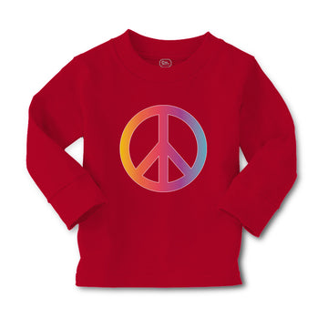 Baby Clothes Peace of Symbol Boy & Girl Clothes Cotton