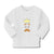 Baby Clothes King The Ruler with Closed Eyes, Mustache and Crown on Head Cotton - Cute Rascals