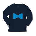 Baby Clothes Elegant Cute Blue Bowtie Boy & Girl Clothes Cotton