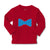 Baby Clothes Elegant Cute Blue Bowtie Boy & Girl Clothes Cotton - Cute Rascals