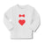 Baby Clothes Red Bowtie and Heart Love Symbol Boy & Girl Clothes Cotton - Cute Rascals
