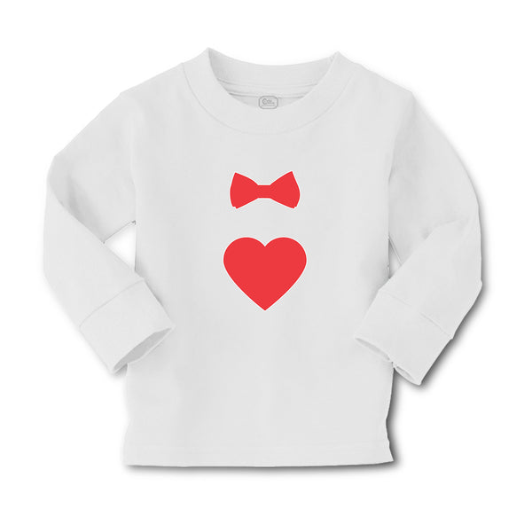 Baby Clothes Red Bowtie and Heart Love Symbol Boy & Girl Clothes Cotton - Cute Rascals