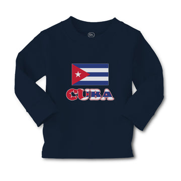 Baby Clothes National Flag of Cuba Design Style 1 Boy & Girl Clothes Cotton