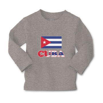 Baby Clothes National Flag of Cuba Design Style 1 Boy & Girl Clothes Cotton