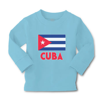 Baby Clothes National Flag of Cuba Design Style 2 Boy & Girl Clothes Cotton