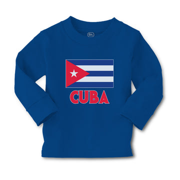 Baby Clothes National Flag of Cuba Design Style 2 Boy & Girl Clothes Cotton