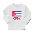 Baby Clothes National Flag of Cuba Design Style 2 Boy & Girl Clothes Cotton