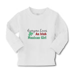Baby Clothes Everyone Loves An Irish Mexican Girl with Shamrock Leaf Symbol - Cute Rascals