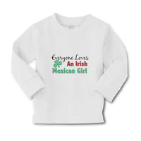 Baby Clothes Everyone Loves An Irish Mexican Girl with Shamrock Leaf Symbol - Cute Rascals