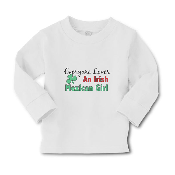 Baby Clothes Everyone Loves An Irish Mexican Girl with Shamrock Leaf Symbol - Cute Rascals