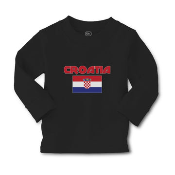 Baby Clothes Flag of Croatia Usa Boy & Girl Clothes Cotton