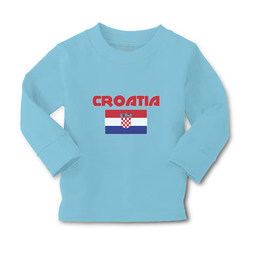 Baby Clothes Flag of Croatia Usa Boy & Girl Clothes Cotton