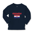 Baby Clothes Flag of Croatia Usa Boy & Girl Clothes Cotton