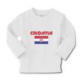 Baby Clothes Flag of Croatia Usa Boy & Girl Clothes Cotton