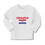 Baby Clothes Flag of Croatia Usa Boy & Girl Clothes Cotton - Cute Rascals
