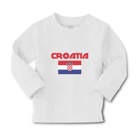 Baby Clothes Flag of Croatia Usa Boy & Girl Clothes Cotton - Cute Rascals