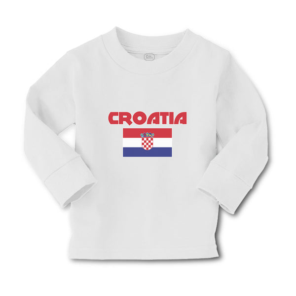 Baby Clothes Flag of Croatia Usa Boy & Girl Clothes Cotton - Cute Rascals