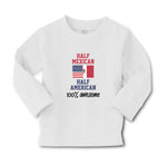 Baby Clothes Half Mexican Half American 100% Awesome Boy & Girl Clothes Cotton - Cute Rascals