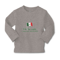 Baby Clothes I'M Cute, I Must Be Mexican National Flag Usa Boy & Girl Clothes - Cute Rascals