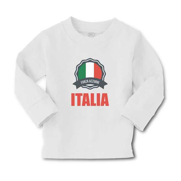Baby Clothes Forza Azzurri Italian National Flag Boy & Girl Clothes Cotton - Cute Rascals