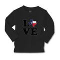 Baby Clothes Love American Country Map Usa Boy & Girl Clothes Cotton