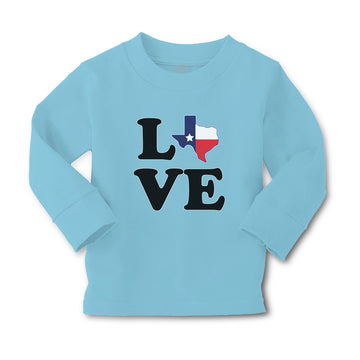 Baby Clothes Love American Country Map Usa Boy & Girl Clothes Cotton