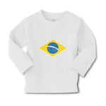 Baby Clothes National Flag of Brazil Boy & Girl Clothes Cotton - Cute Rascals