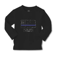 Baby Clothes An American Flag Symbolic Support for Law Enforcement Cotton - Cute Rascals