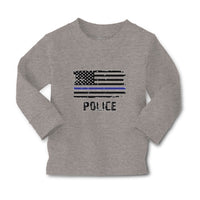Baby Clothes An American Flag Symbolic Support for Law Enforcement Cotton - Cute Rascals