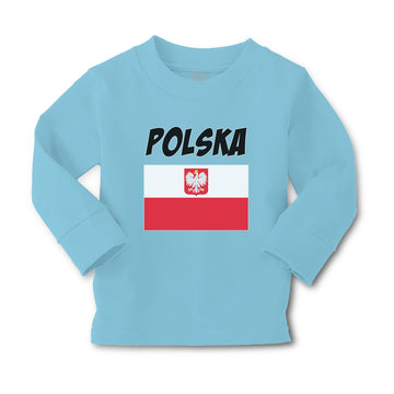 Baby Clothes Flag of Poland Polska United States Boy & Girl Clothes Cotton