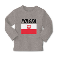 Baby Clothes Flag of Poland Polska United States Boy & Girl Clothes Cotton - Cute Rascals