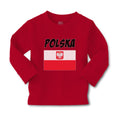 Baby Clothes Flag of Poland Polska United States Boy & Girl Clothes Cotton