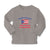 Baby Clothes American National Flag of Puerto Rican That Means I'M Awesome - Cute Rascals