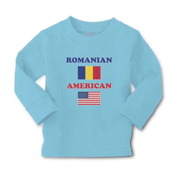Baby Clothes American National Flag of Romanian and Usa Boy & Girl Clothes - Cute Rascals