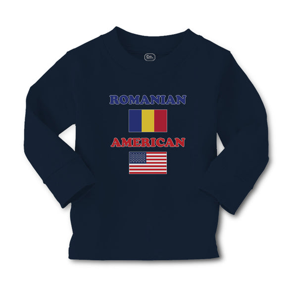 Baby Clothes American National Flag of Romanian and Usa Boy & Girl Clothes - Cute Rascals