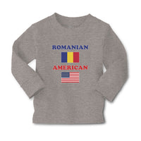 Baby Clothes American National Flag of Romanian and Usa Boy & Girl Clothes - Cute Rascals