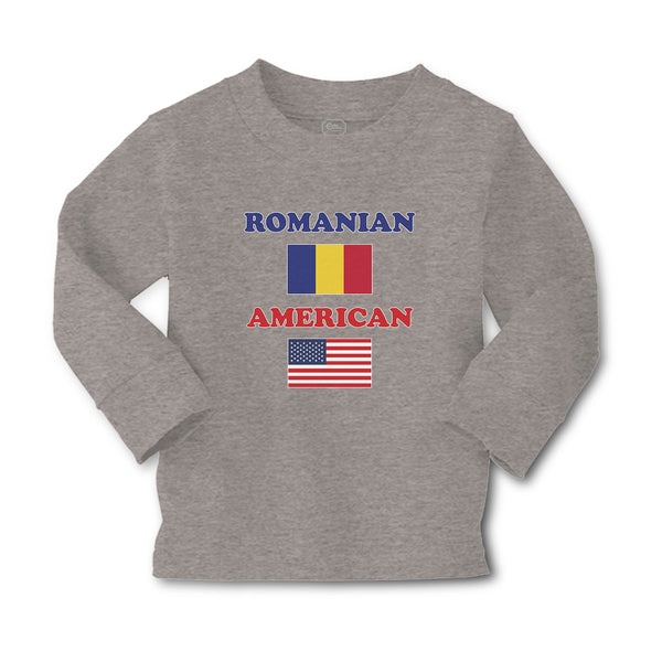 Baby Clothes American National Flag of Romanian and Usa Boy & Girl Clothes - Cute Rascals